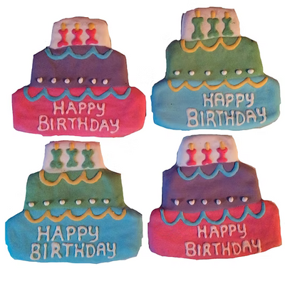 Birthday Cake Dog Treats (Qty 2)