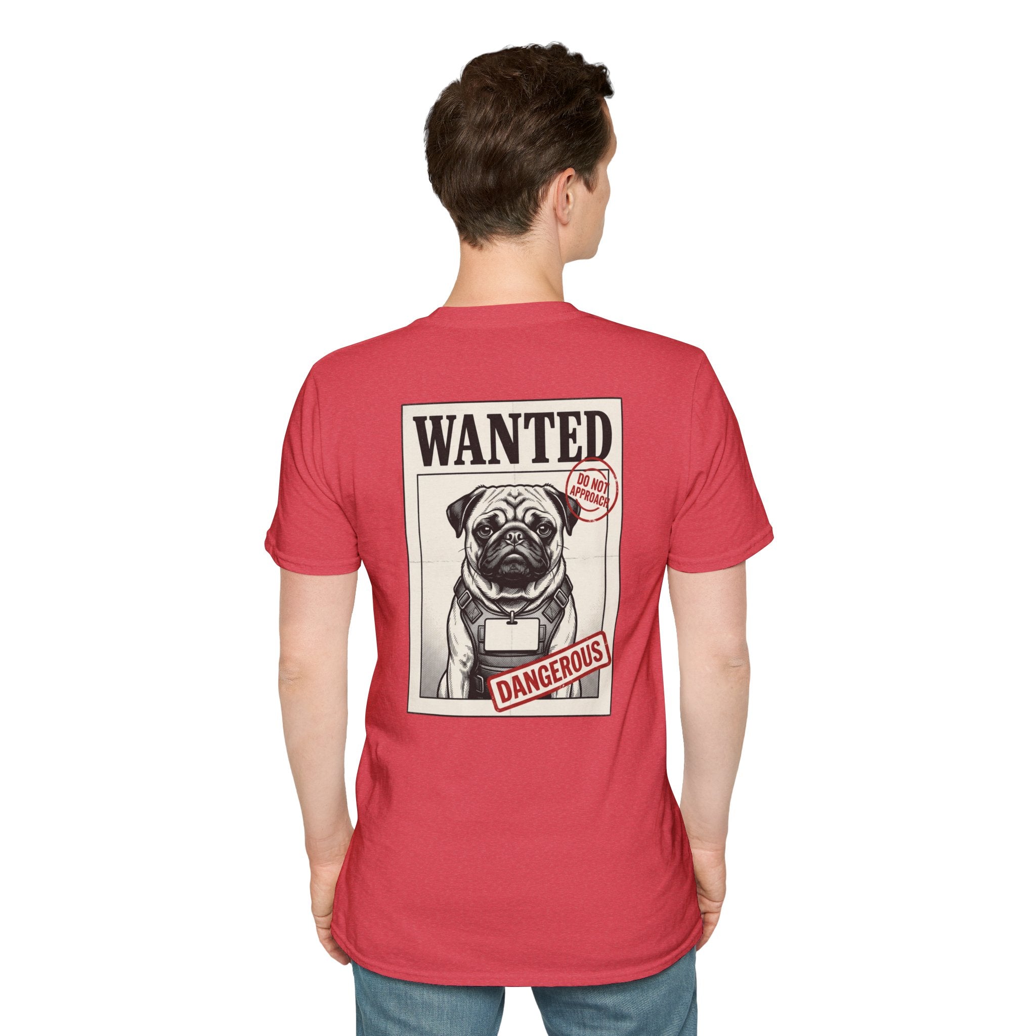 Wanted Pug Art
