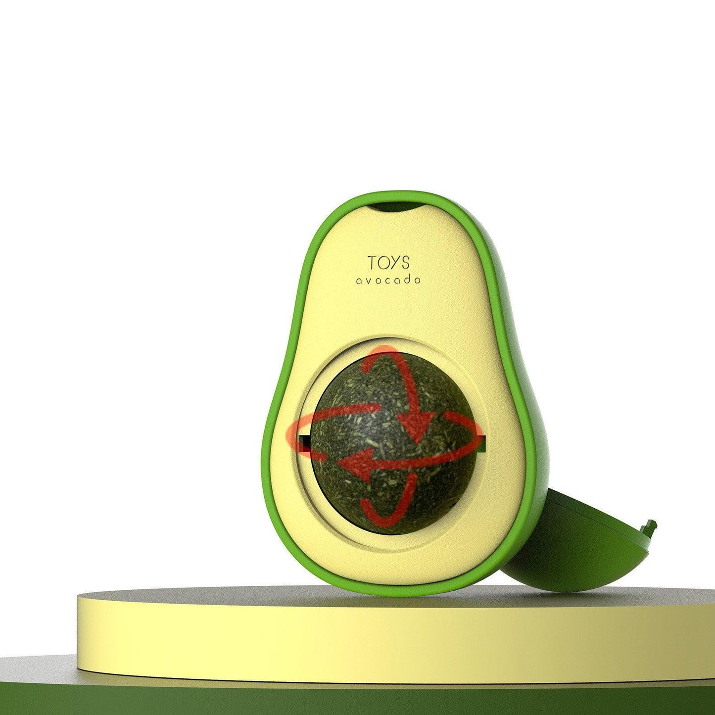 Avocado Catnip Ball – Play & Stress Relief for Cats